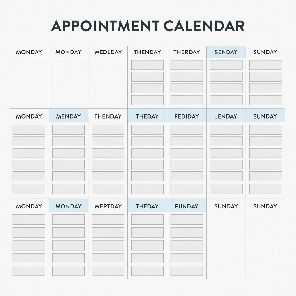 予約カレンダー